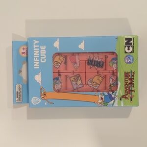 CN Adventure Time Pink Infinity Cube Fidget Toy  Kids  Stocking Stuffer NIB